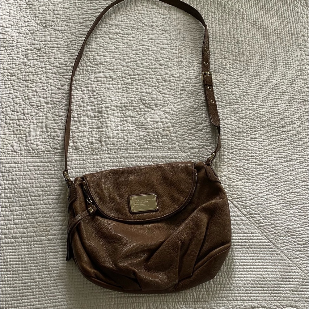 Brown leather Marc by Marc Jacobs crossbody bag